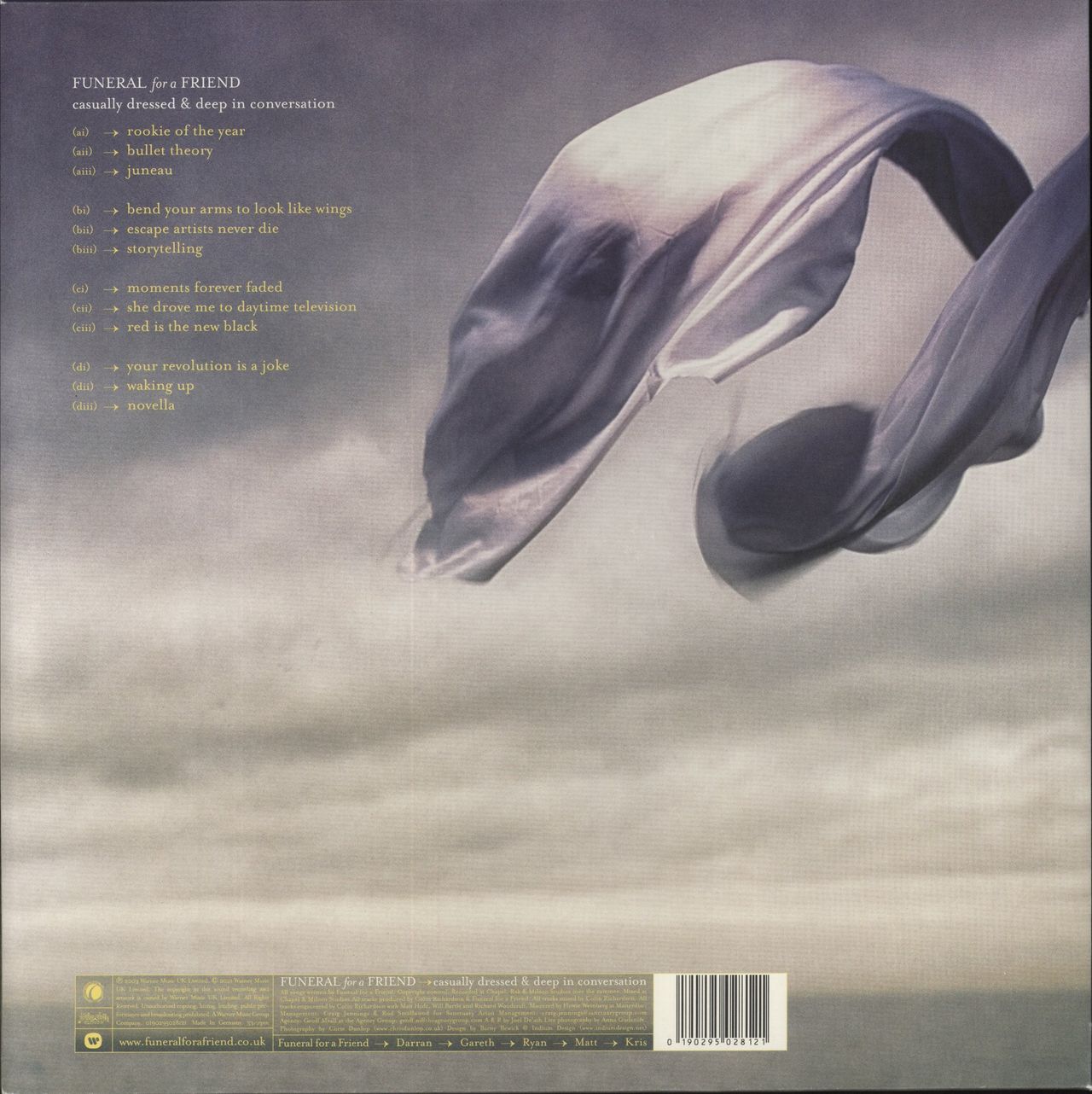 Funeral For A Friend Casually Dressed & Deep In Conversation UK 2-LP vinyl set