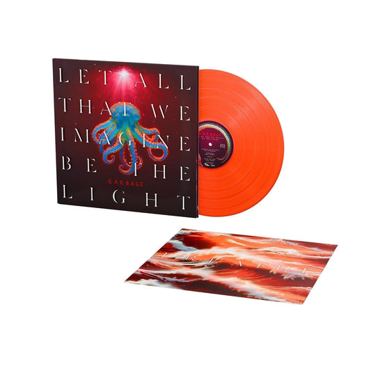 Garbage - Let All That We Imagine Be The Light - Neon Orange Vinyl LP Record