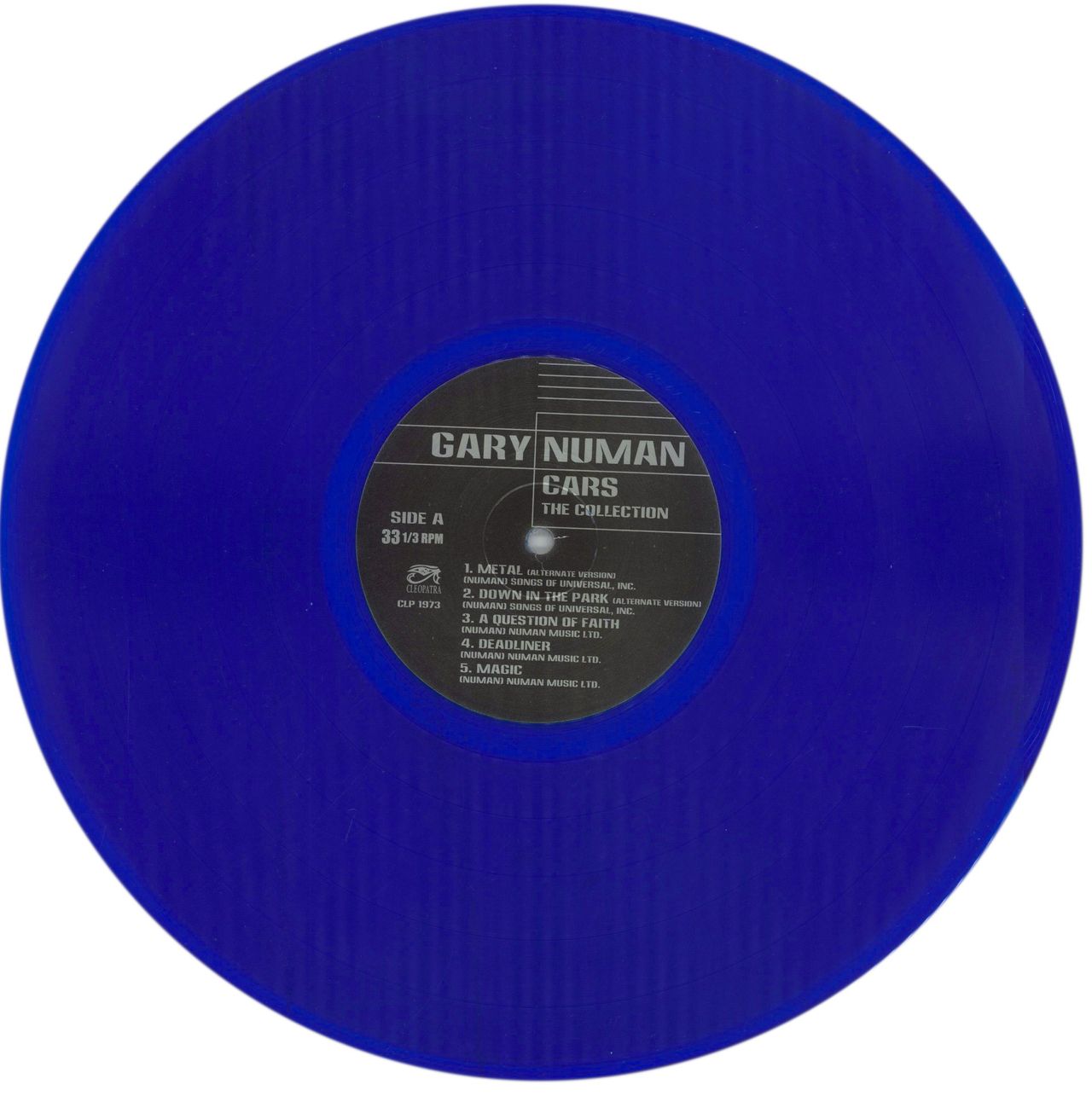 Gary Numan Cars - The Collection US Vinyl LP