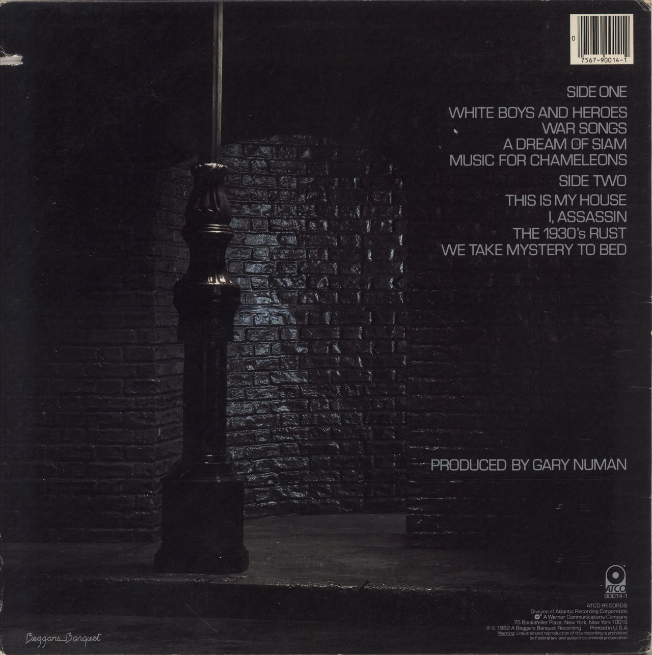 Gary Numan I Assassin US Vinyl LP