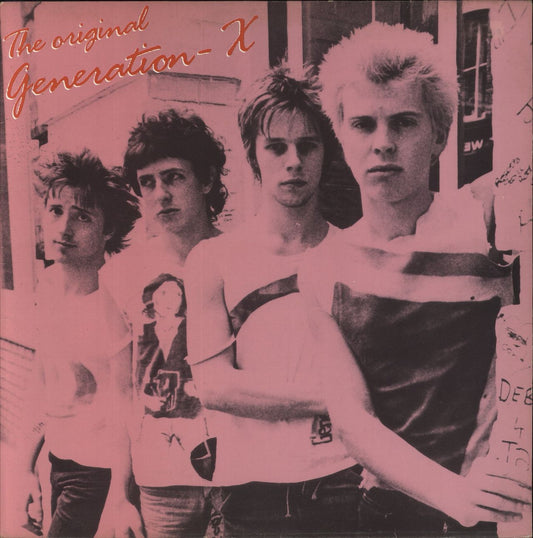 Generation X The Original Generation X UK Vinyl LP