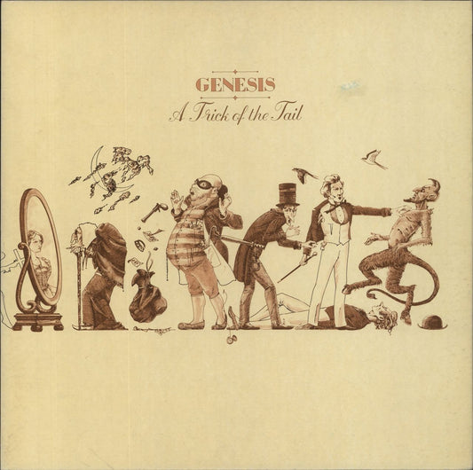 Genesis A Trick Of The Tail - 2nd + Inner - VG Sleeve UK Vinyl LP
