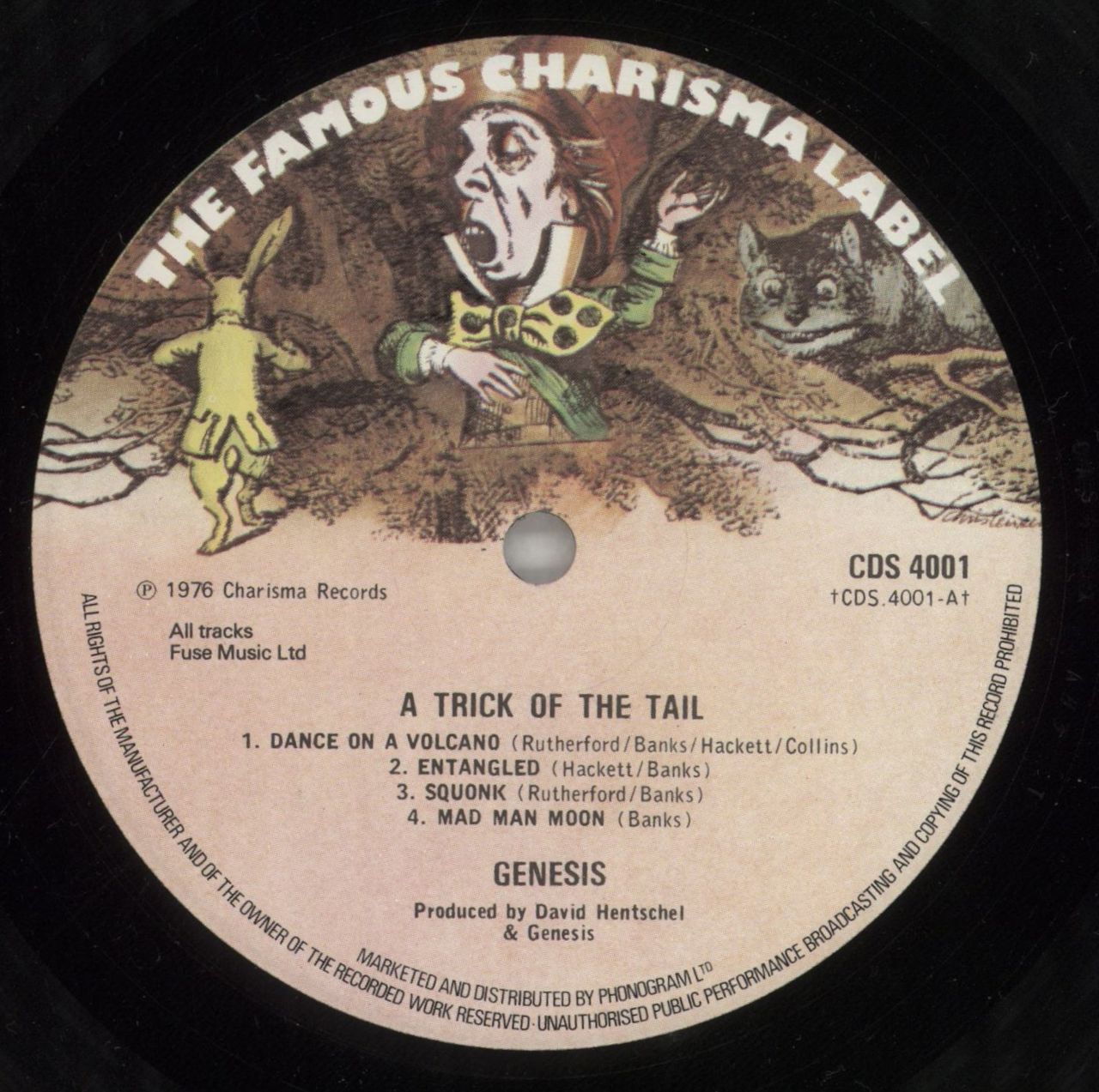 Genesis A Trick Of The Tail - 2nd + Inner - VG Sleeve UK Vinyl LP