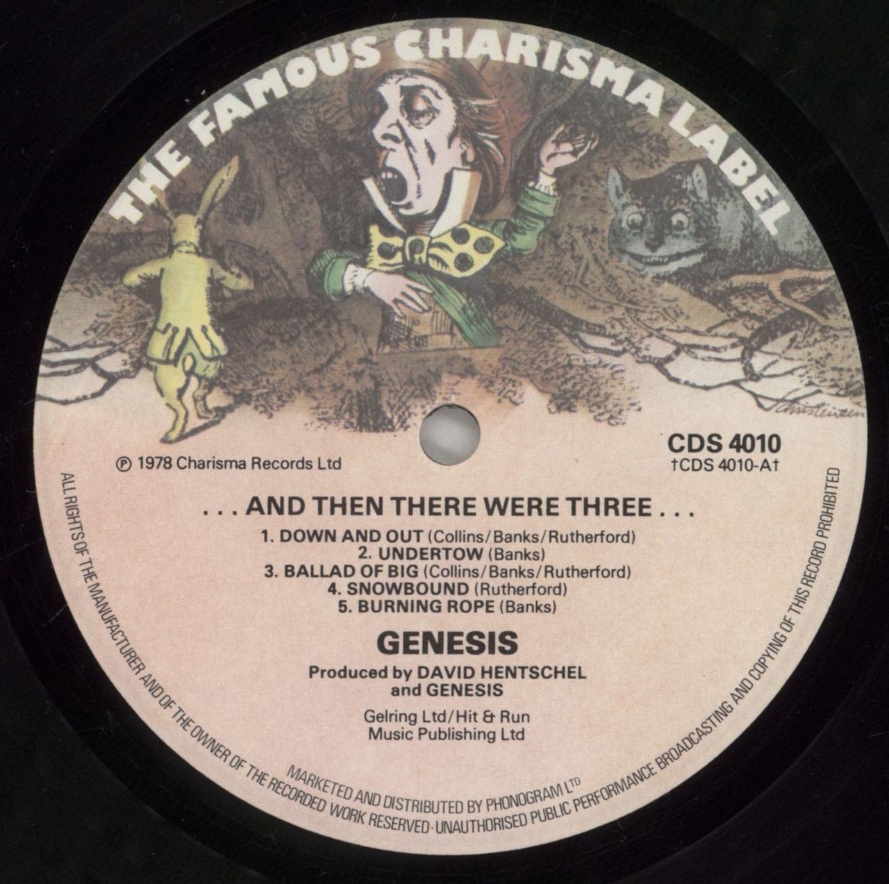 Genesis And Then There Were Three - 1st UK Vinyl LP