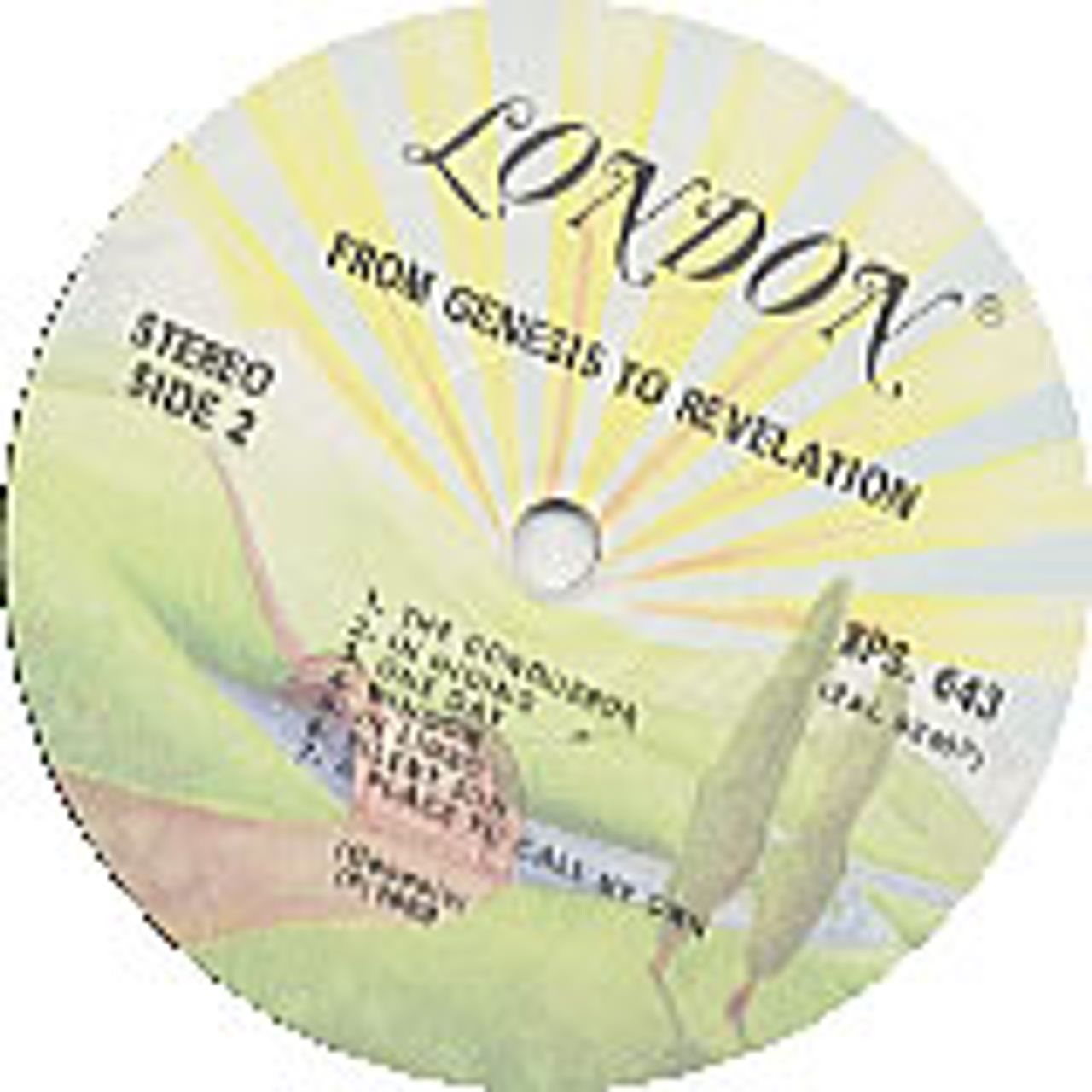 Genesis From Genesis To Revelation Canadian Vinyl LP