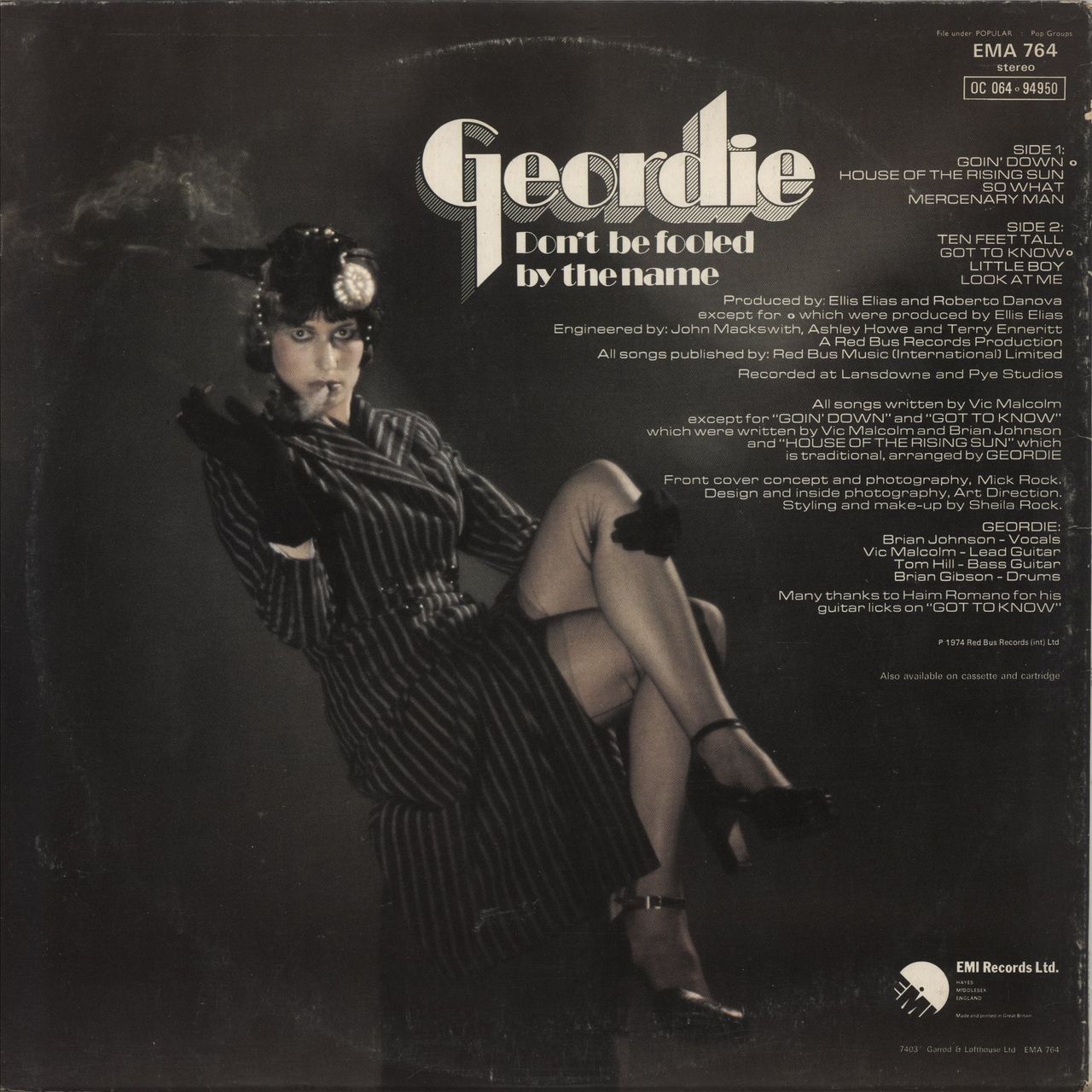 Geordie Don't Be Fooled By The Name UK Vinyl LP