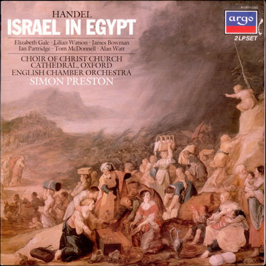 George Frideric Handel Israel in Egypt UK 2-LP vinyl set