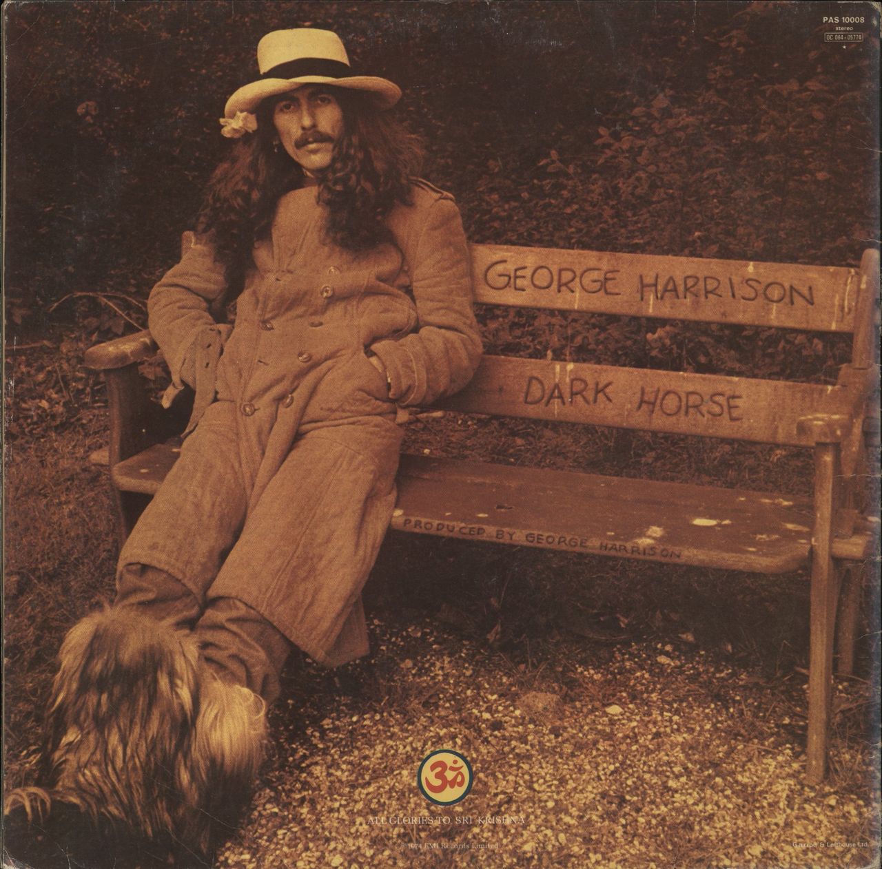 George Harrison Dark Horse - Complete - EX UK Promo Vinyl LP