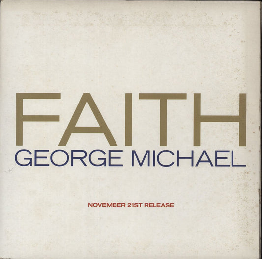 George Michael Faith - Promo Outer Gatefold Sleeve - EX Japanese Promo Vinyl LP