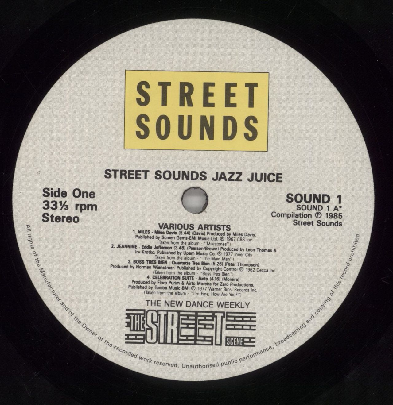 Gilles Peterson Jazz Juice UK Vinyl LP