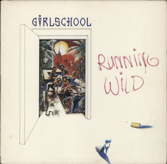 Girlschool Running Wild US Vinyl LP