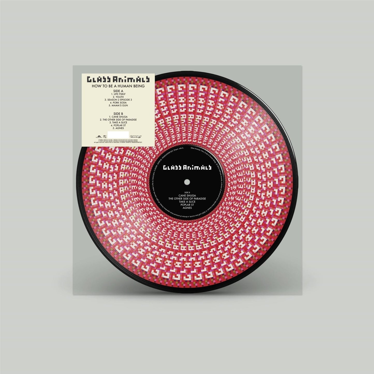 Glass Animals - How To Be A Human Being - Zoetrope Vinyl LP Record