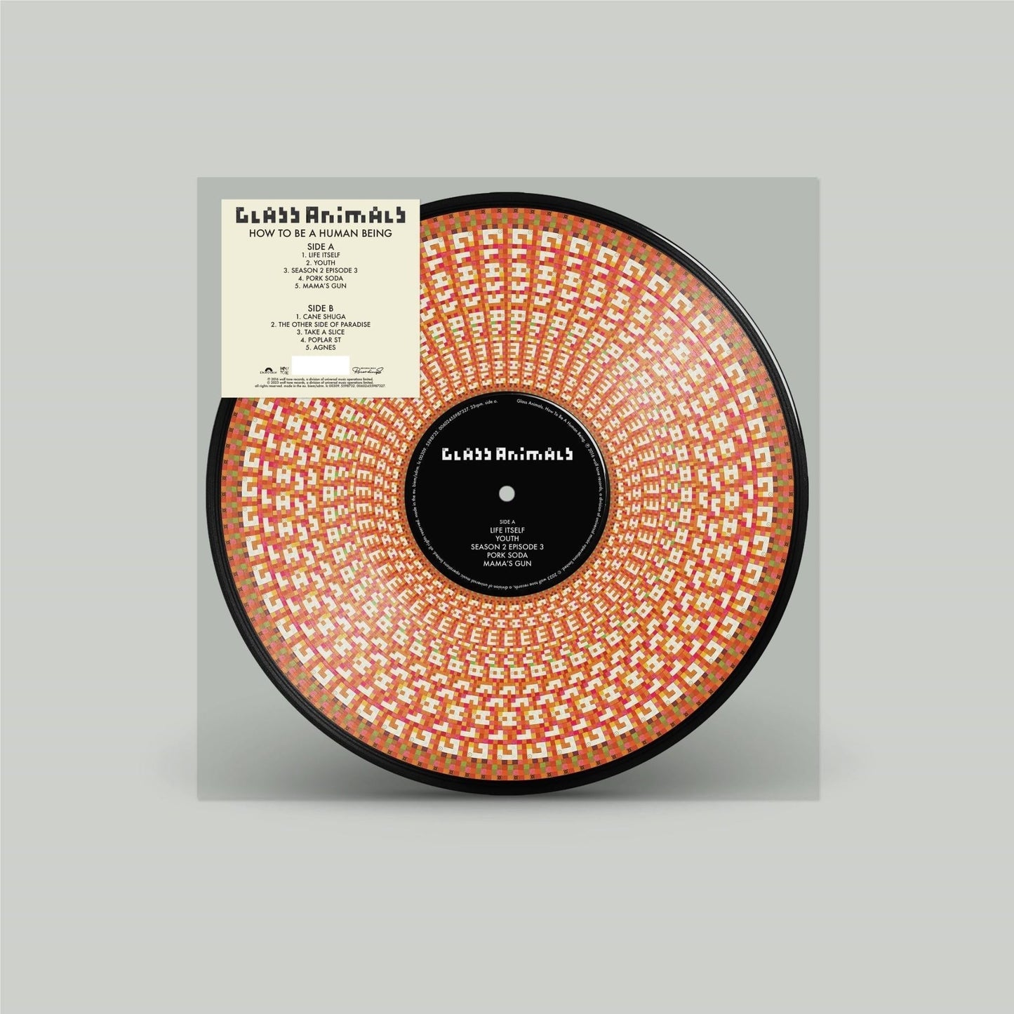 Glass Animals - How To Be A Human Being - Zoetrope Vinyl LP Record
