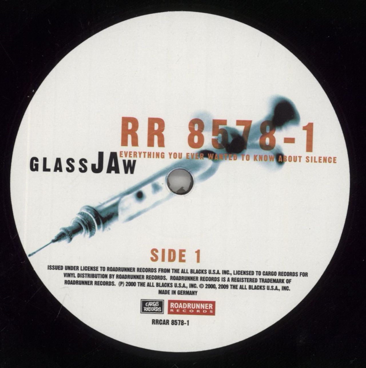Glassjaw Everything You Ever Wanted To Know About Silence US Vinyl LP