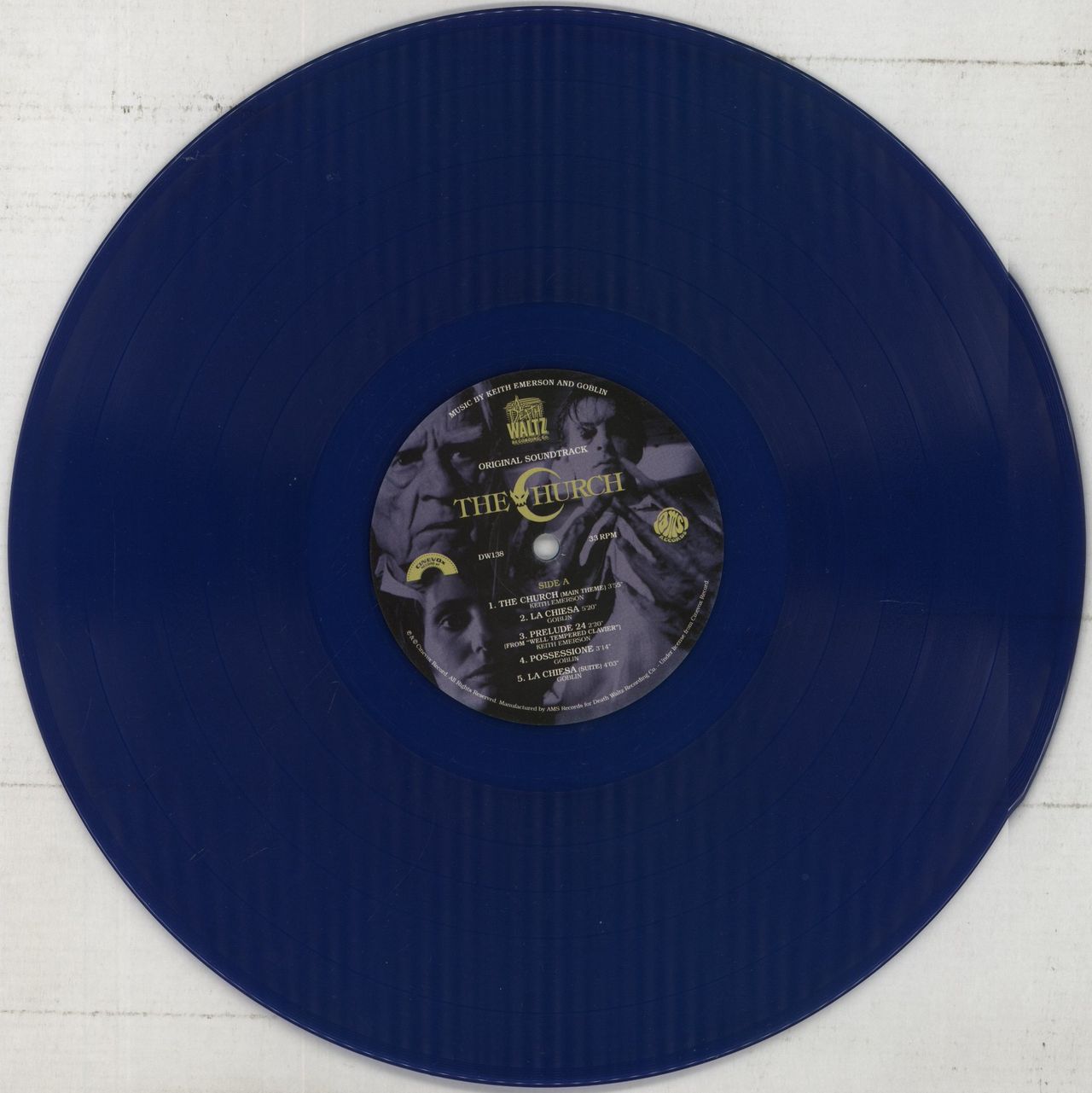 Goblin The Church - 180gm Blue Vinyl US Vinyl LP
