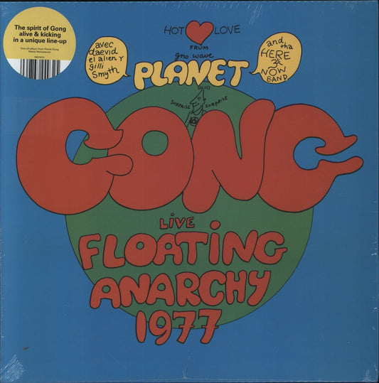 Gong Live Floating Anarchy 1977 UK Vinyl LP