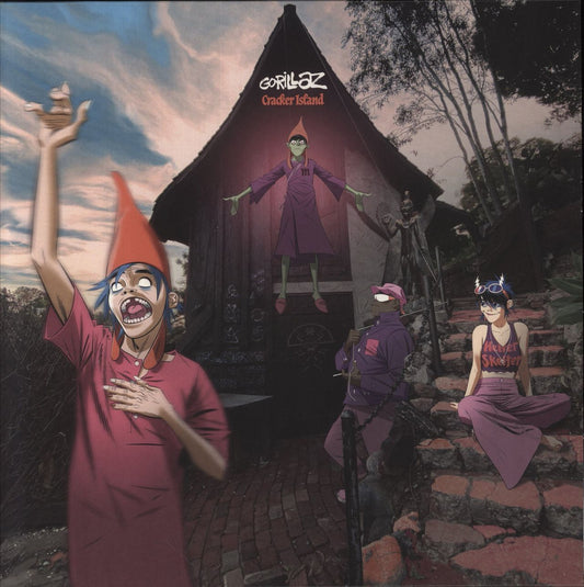 Gorillaz Cracker Island - Purple Transparent Vinyl UK Vinyl LP