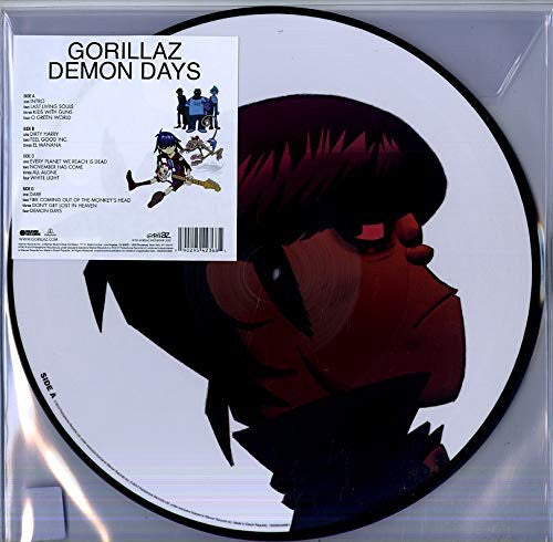 Gorillaz - Demon Days - Limited Picture Disc Vinyl LP Record