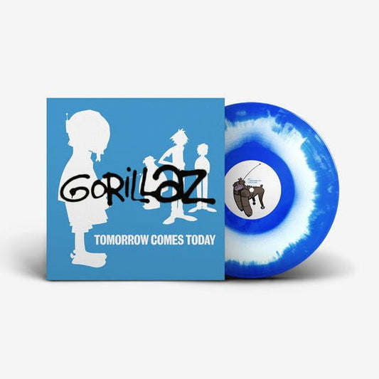 Gorillaz - Tomorrow Comes Today - White & Blue Vinyl EP Record