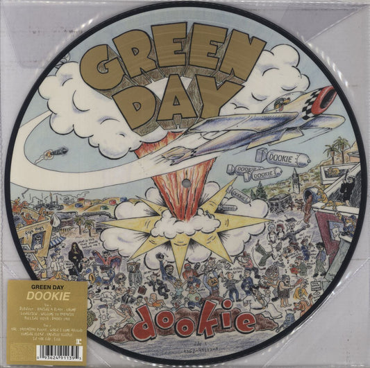 Green Day Dookie - Picture Disc Edition - Sealed UK Picture disc LP