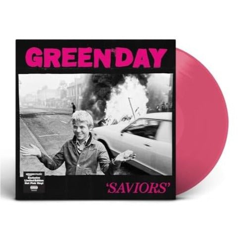 Green Day - Saviors - Pink Vinyl LP Record