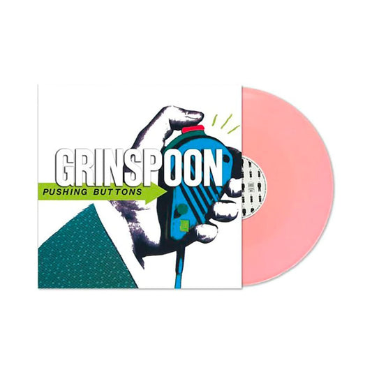 Grinspoon - Pushing Buttons - Baby Pink Vinyl EP Record