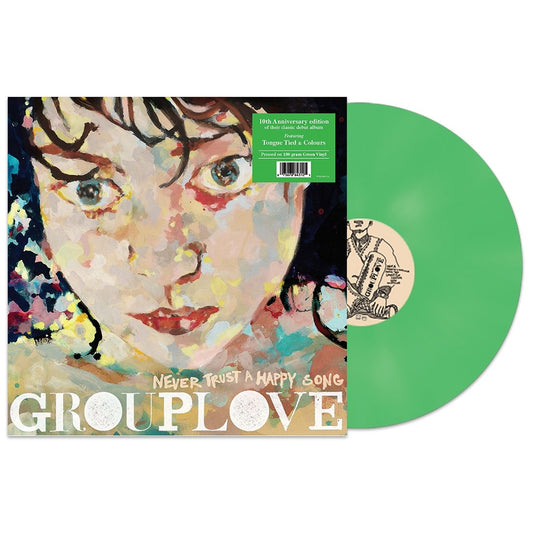 Grouplove - Never Trust A Happy Song - Green Vinyl LP Record