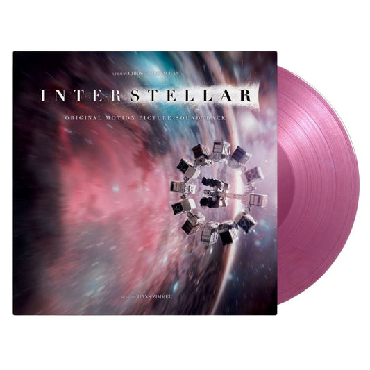 Hans Zimmer - Interstellar Original Motion Soundtrack - Transparent Purple Vinyl LP Record