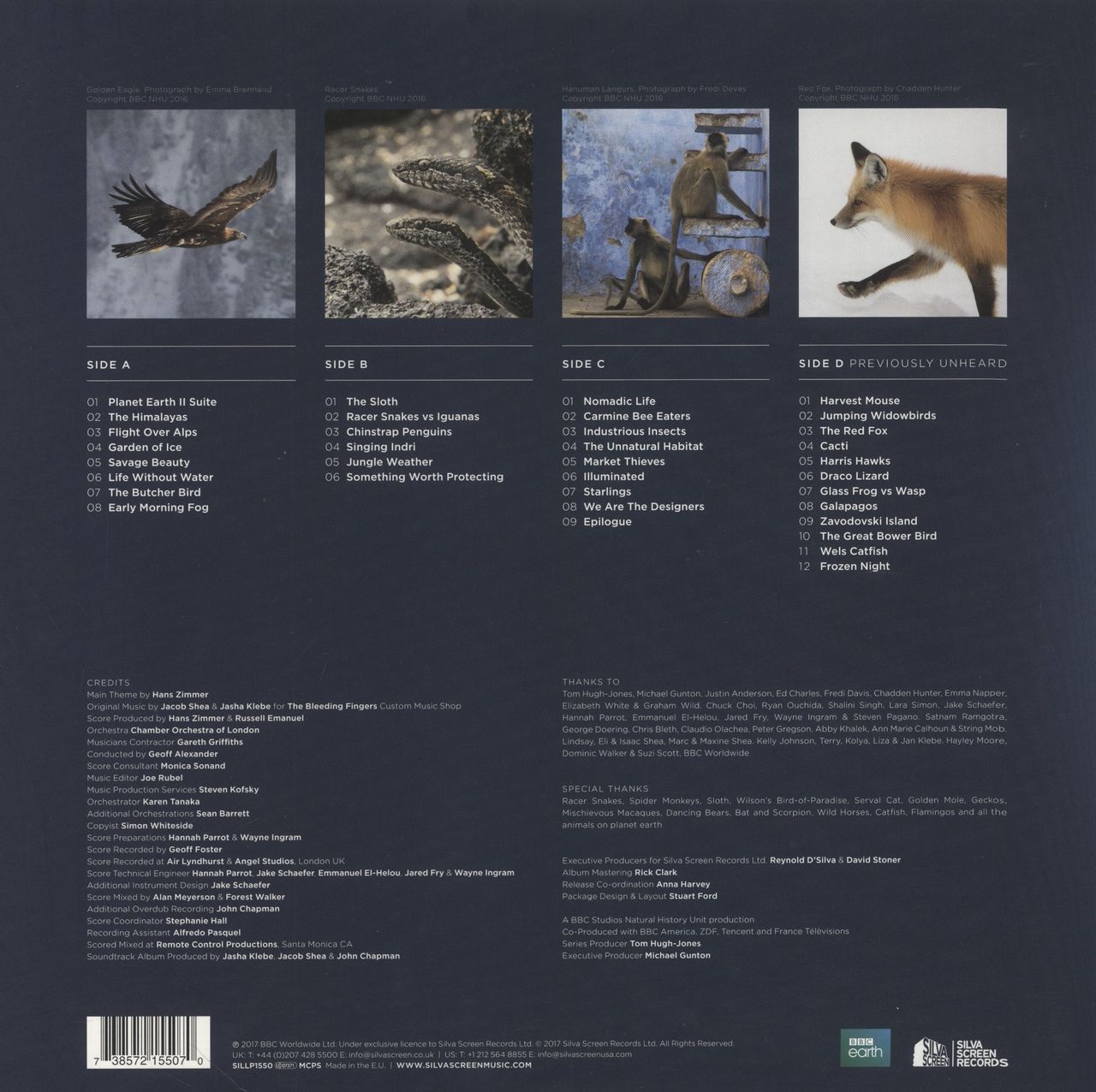 Hans Zimmer Planet Earth II UK 2-LP vinyl set