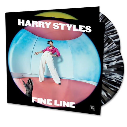 Harry Styles - Fine Line - Black & White Splatter Vinyl LP Record
