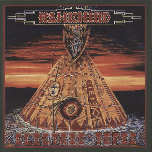 Hawkwind Electric Tepee - Red Vinyl Reissue UK 2-LP vinyl set