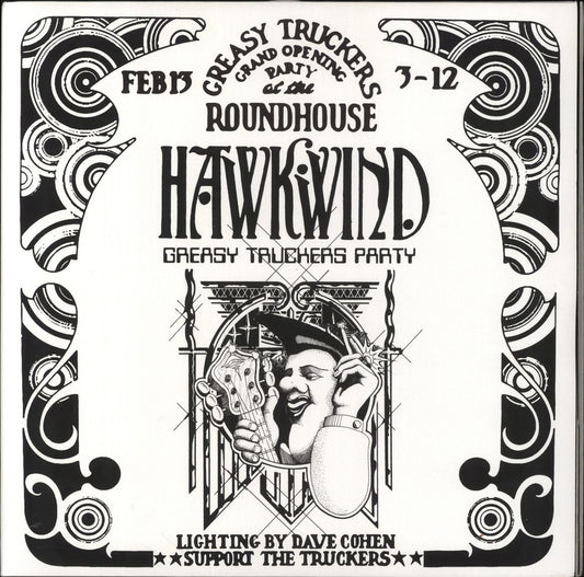 Hawkwind Greasy Truckers Party - EX UK 2-LP vinyl set