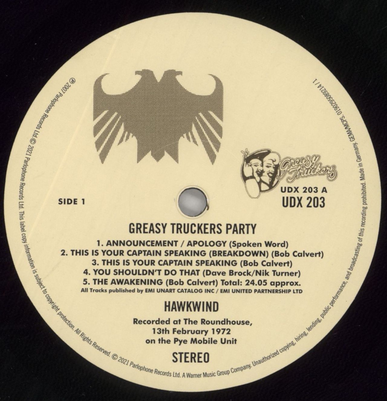 Hawkwind Greasy Truckers Party - EX UK 2-LP vinyl set