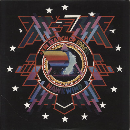 Hawkwind In Search Of Space - Red Vinyl UK 2-LP vinyl set