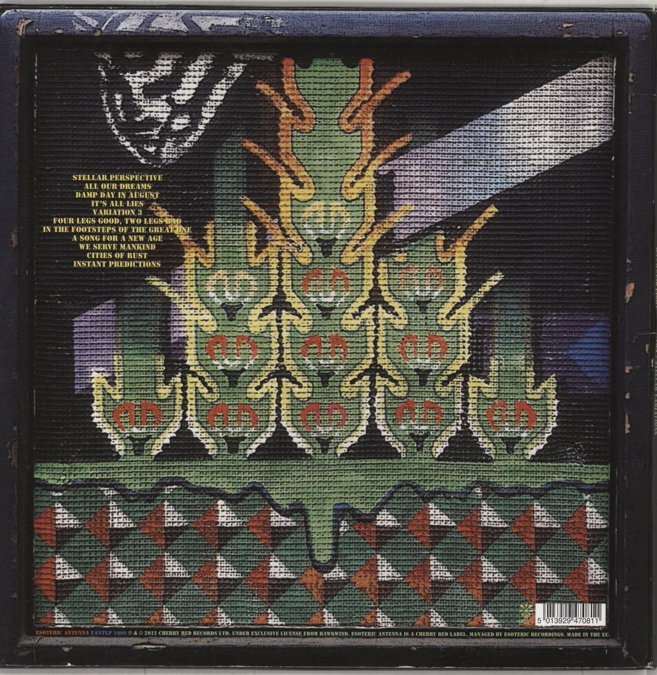Hawkwind Stellar Variations - EX UK Vinyl LP