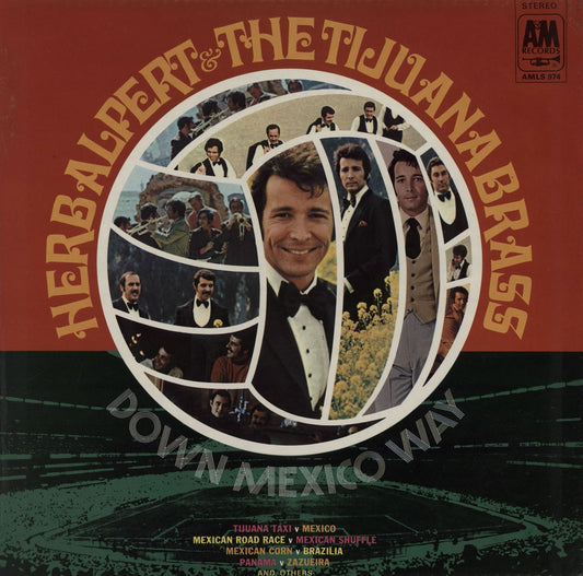 Herb Alpert Down Mexico Way UK Vinyl LP