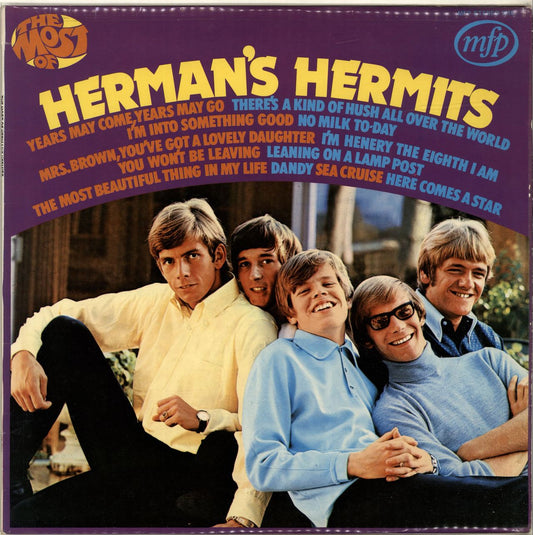 Herman's Hermits The Most Of Herman's Hermits UK Vinyl LP