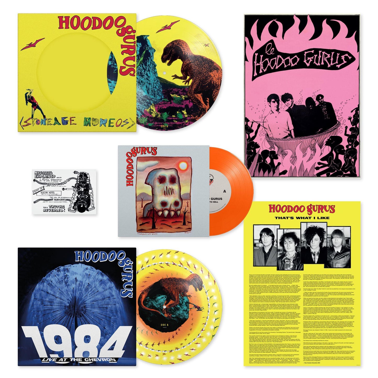 Hoodoo Gurus - Stoneage Romeos - 40th Anniversary Vinyl LP Record