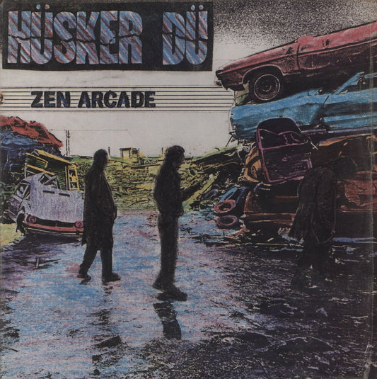 Husker Du Zen Arcade - Red Vinyl UK 2-LP vinyl set