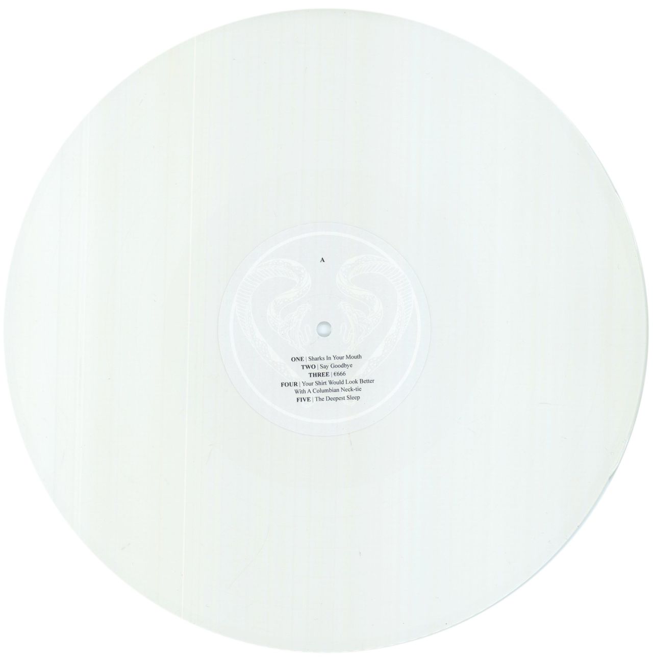 I Killed The Prom Queen Music For The Recently Deceased - White Vinyl Australian Vinyl LP
