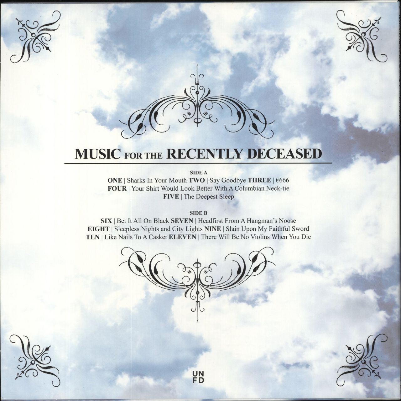I Killed The Prom Queen Music For The Recently Deceased - White Vinyl Australian Vinyl LP