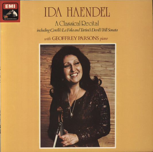 Ida Haendel A Classical Recital - Quad UK Vinyl LP
