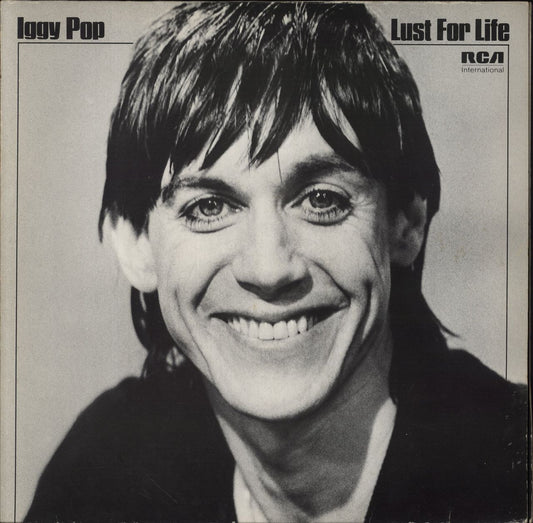 Iggy Pop Lust For Life - barcoded p/s German Vinyl LP
