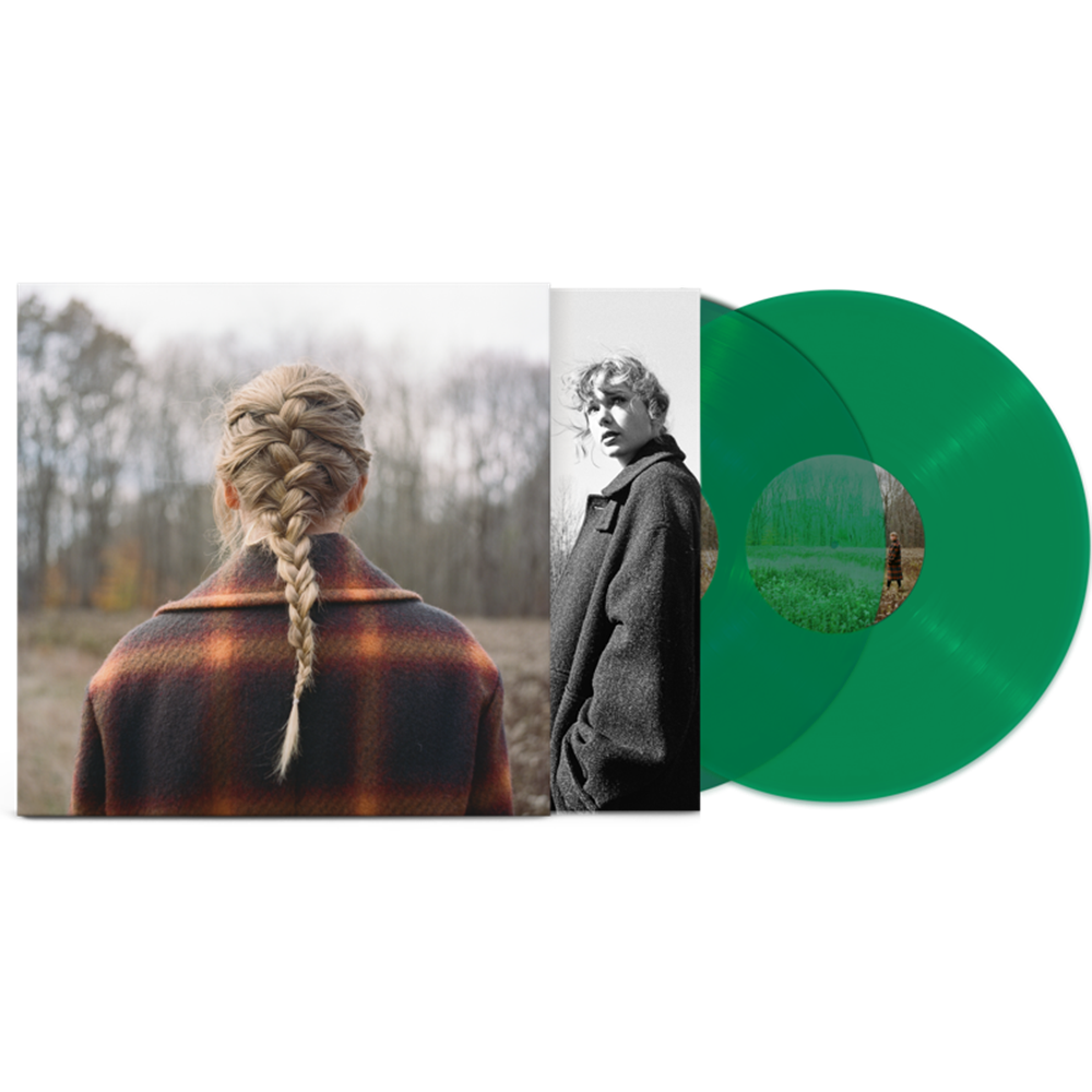 Taylor Swift - Evermore (Deluxe Green Vinyl 2LP with Bonus Tracks)