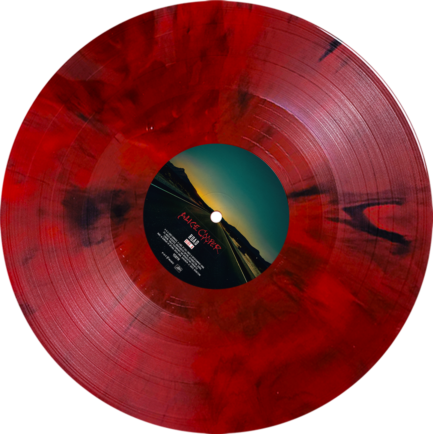 Alice Cooper - Road (Red Marbled 2LP Vinyl + DVD)