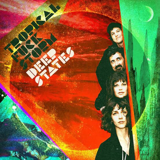 TROPICAL FUCK STORM - DEEP STATES (INDIE EXCLUSIVE RED COLOURED) VINYL