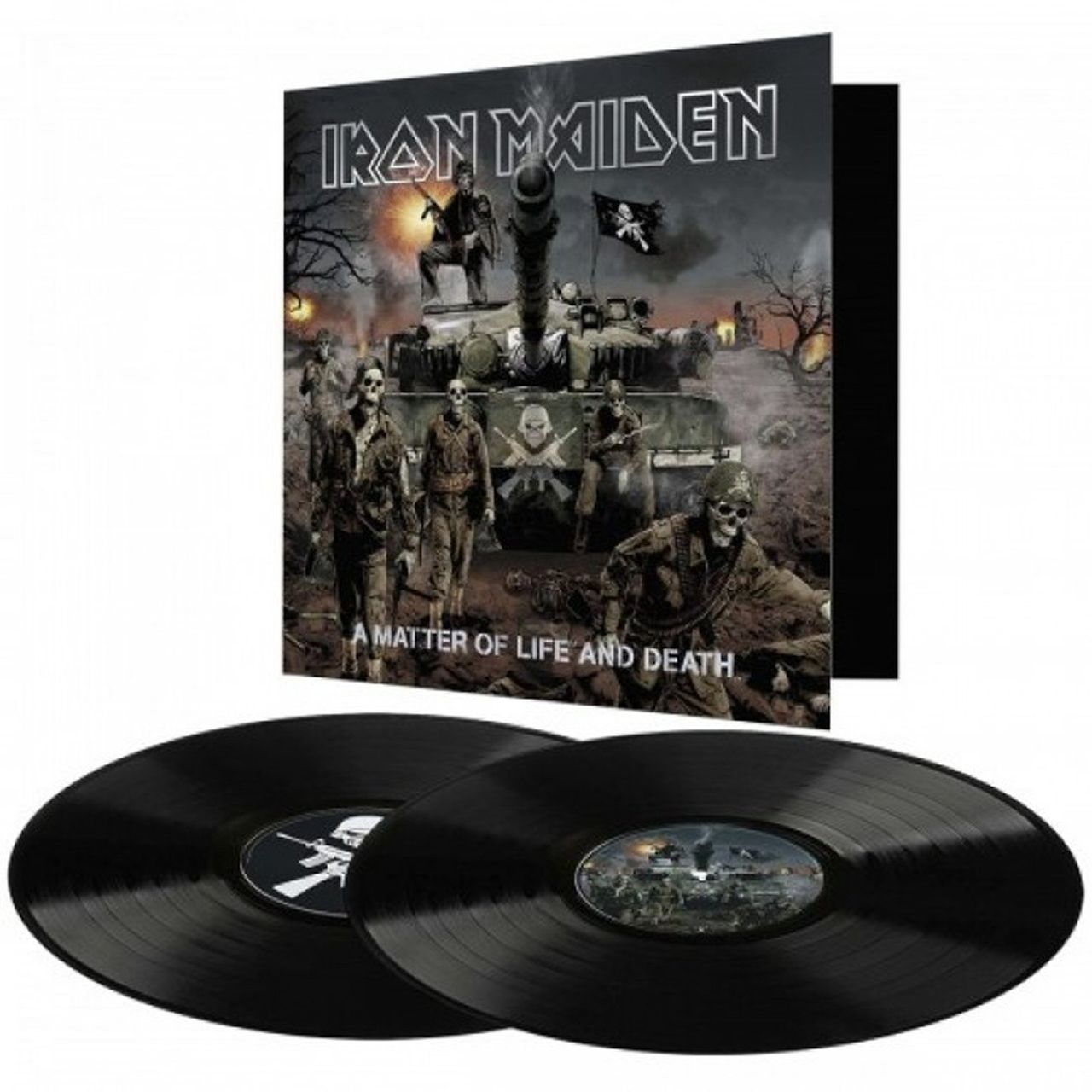 Iron Maiden A Matter Of Life And Death - 180gram Vinyl - Sealed UK 2-LP vinyl set