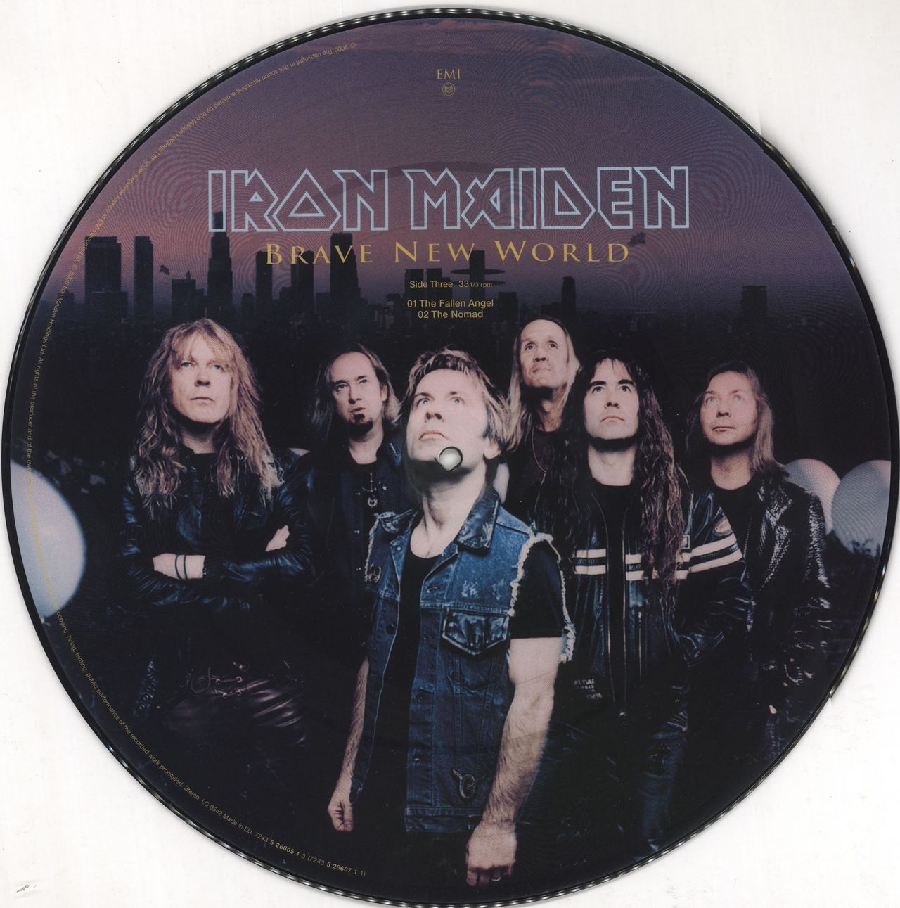 Iron Maiden Brave New World - EX UK Picture disc LP