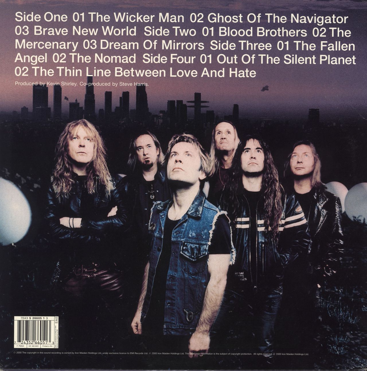 Iron Maiden Brave New World - EX UK Picture disc LP