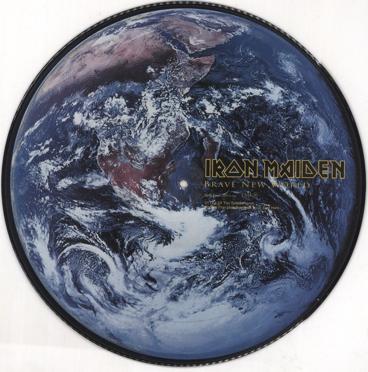 Iron Maiden Brave New World - EX UK Picture disc LP